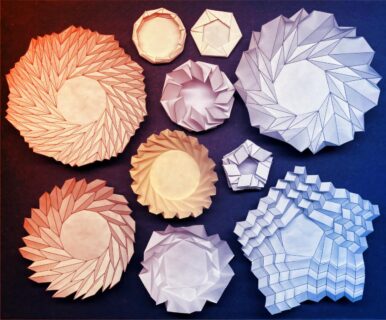 Az origami virágaiból épül a jövő űrhajója