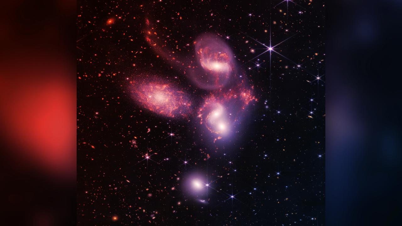 Ritka galaxisütközést fedezett fel a James Webb az univerzumban