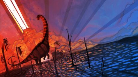 A dinoszauruszok birodalma az aszteroida előtt virágzott