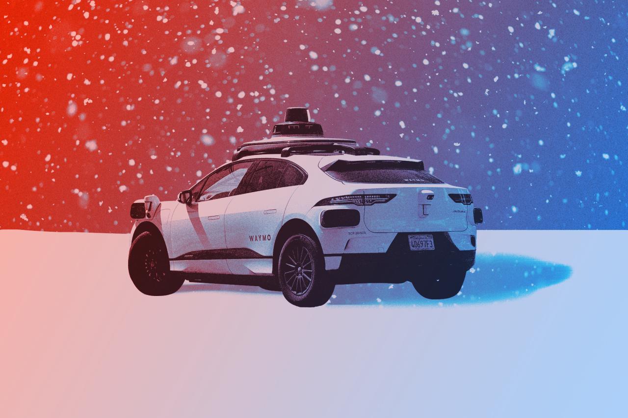 A Waymo önvezető taxijai felkészültek a télre?