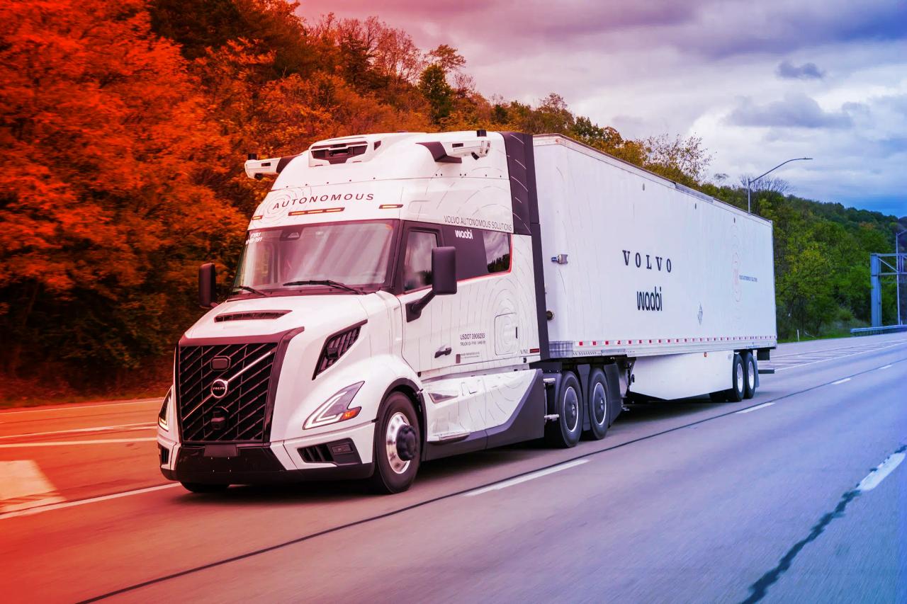 Az önvezető kamionok új királya: így tarol a Waabi és a Volvo