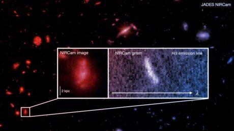 Az ősrobbanás utáni galaxisok igazi káoszban fejlődtek