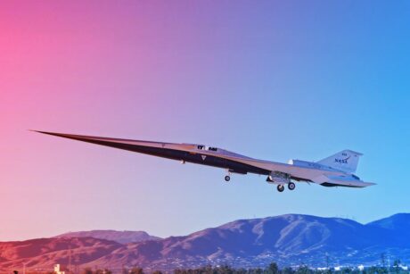Az új NASA szuperszonikus repülőgépe végre felszállt Kaliforniában