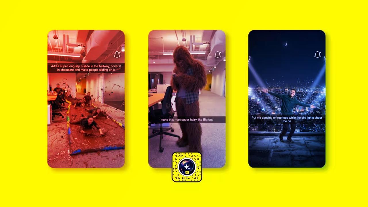 Az új Snapchat MI-lencse mostantól ingyenes