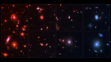Az univerzum görbe tükre: Einstein nyolcszor igazolva a JWST-vel