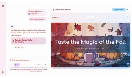 Mostantól az MI készít prezentációkat helyetted a Google-nél