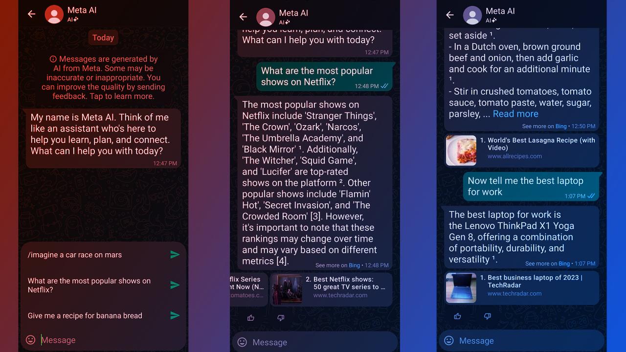 Új korszak kezdődik a WhatsAppnál, csak a Meta MI marad