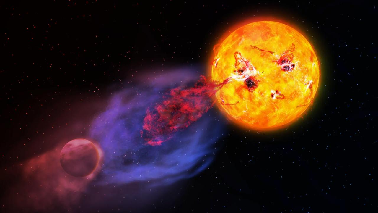 Az élet szikráját az ifjú Nap dühöngése adhatta