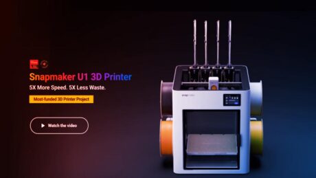 Megjött az év legnagyobb Kickstarter-sikere: itt a Snapmaker U1