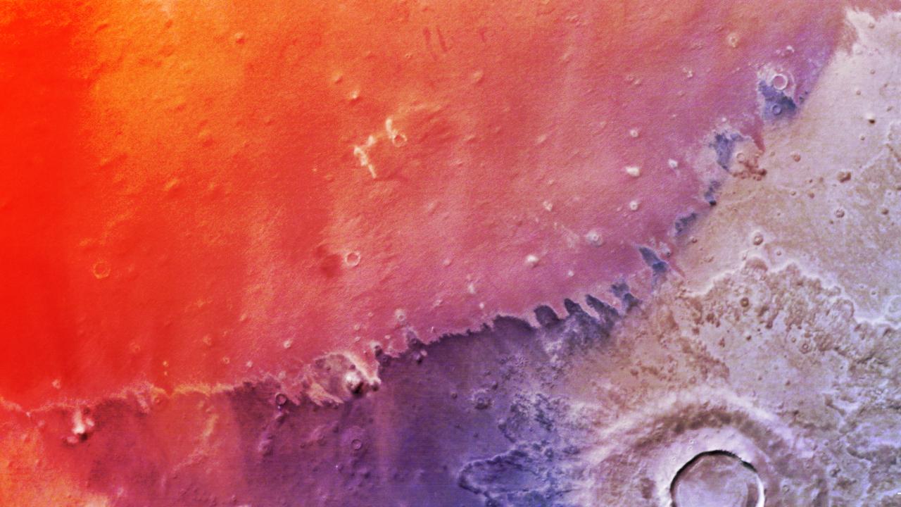 A Mars nem is annyira vörös, mint hinnéd