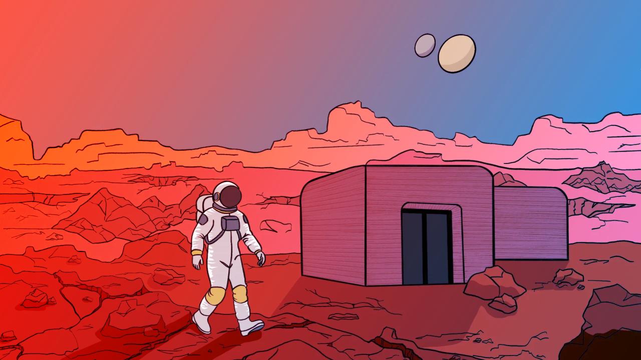 A marsi házépítés végre nem csak sci-fi?