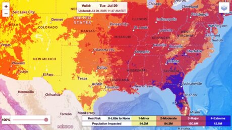 Az elképesztő hőség: Tampa történelmet ír 38°C felett