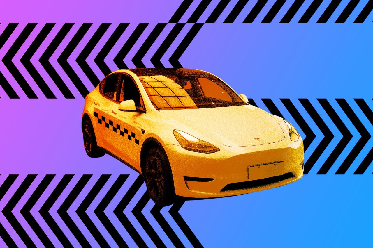 Az első Tesla robotaxi, de felügyelővel