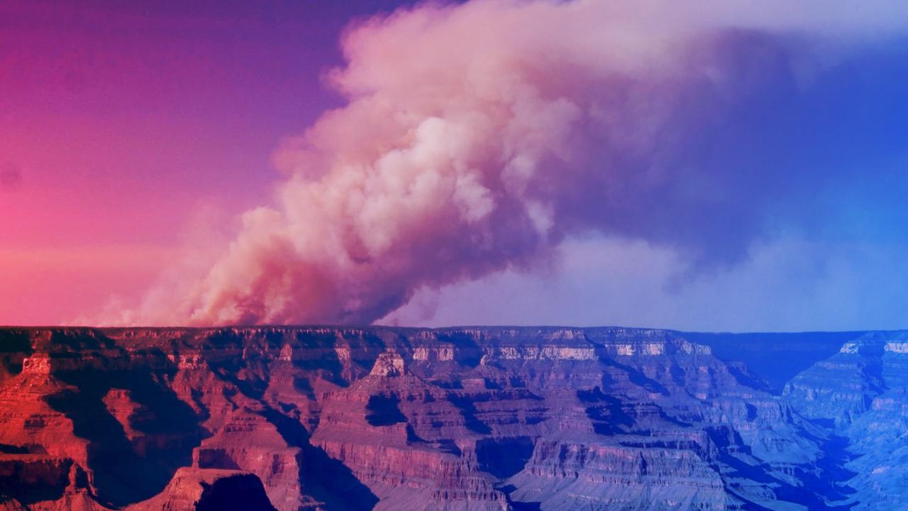 Az északi Grand Canyonban tűz, gázszivárgás, pusztulás