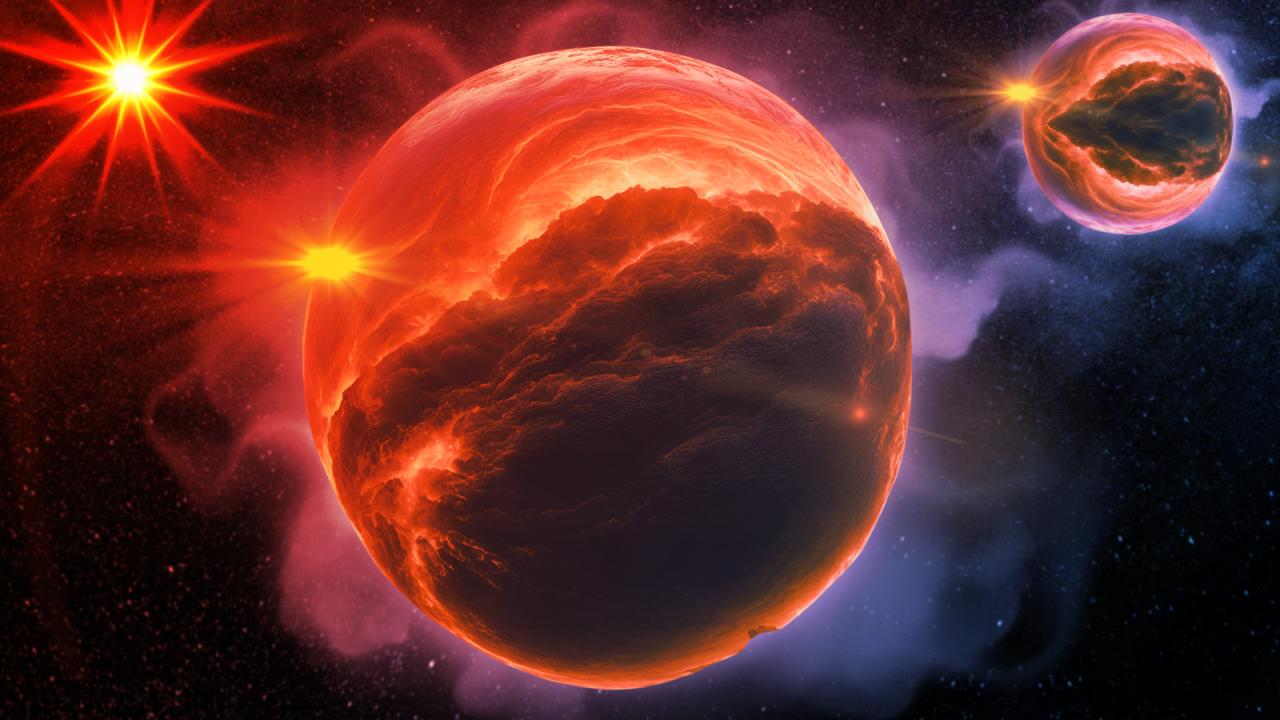 Az ikercsillagok forró Jupiterjeinek titokzatos tánca