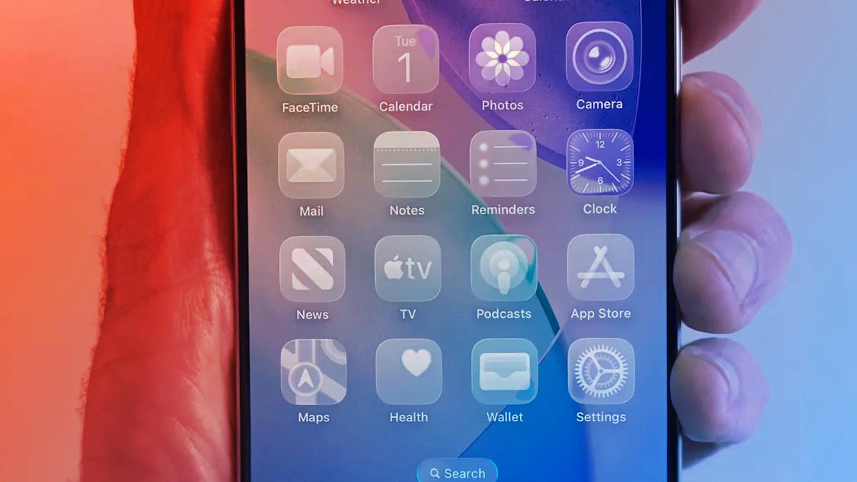 Az iPhone-t idén ősszel felforgatja a Liquid Glass