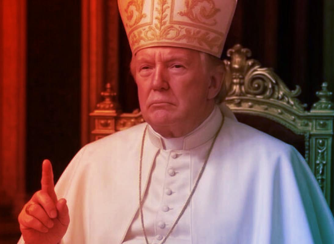 Az MI-pápa: Trump újabb képe borzolja a kedélyeket