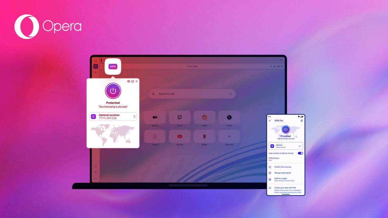 Az Opera VPN Pro mostantól valóban komoly lett