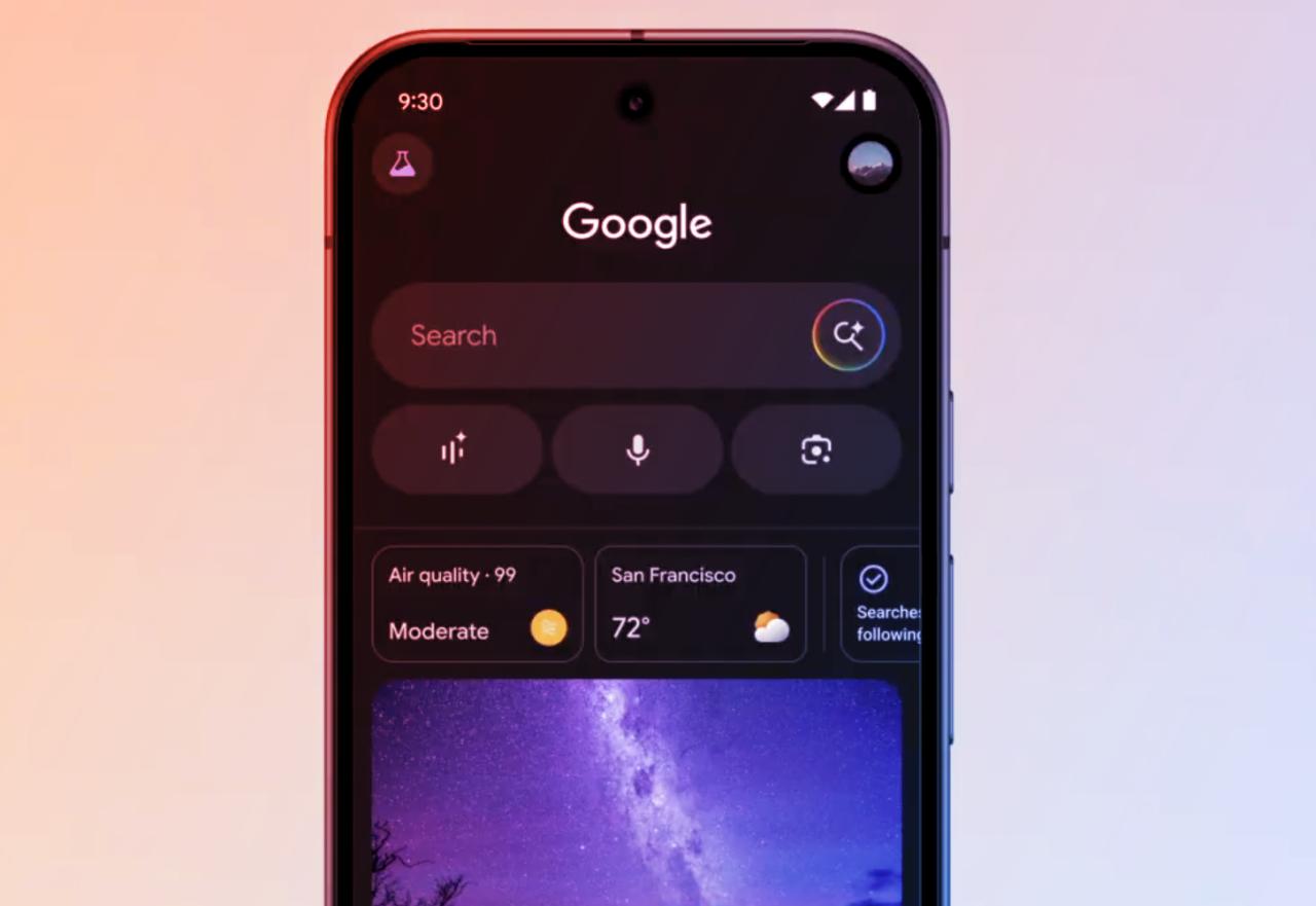 Az új Google-kereső: beszélgetés élőben MI-vel
