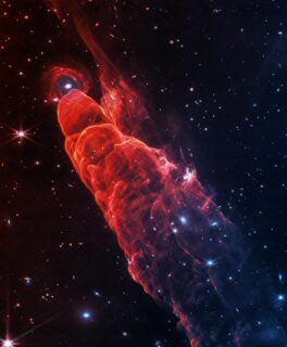 Az űrvihar, amit a JWST sosem látott élességgel mutat meg