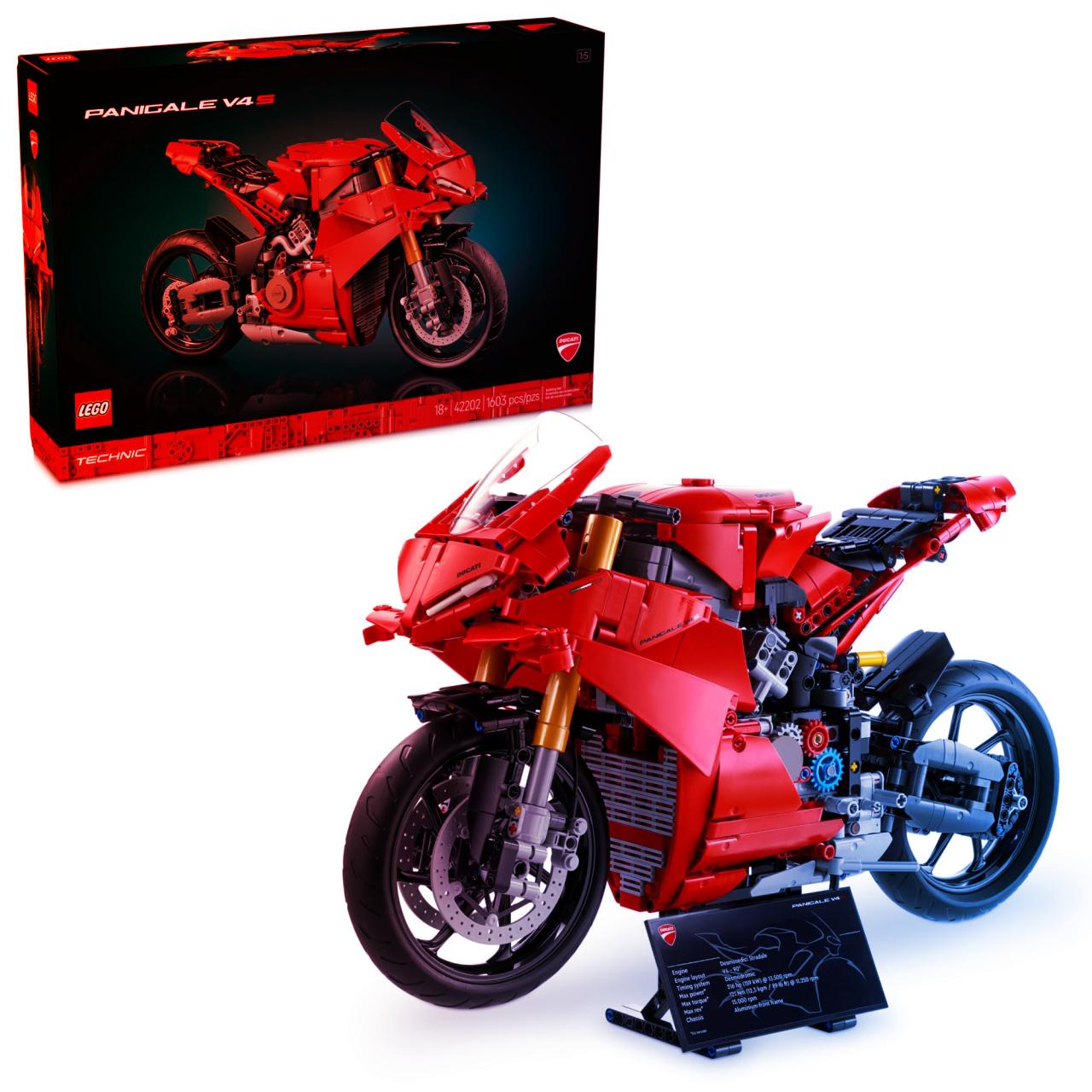 Ez a LEGO Ducati tényleg odacsap