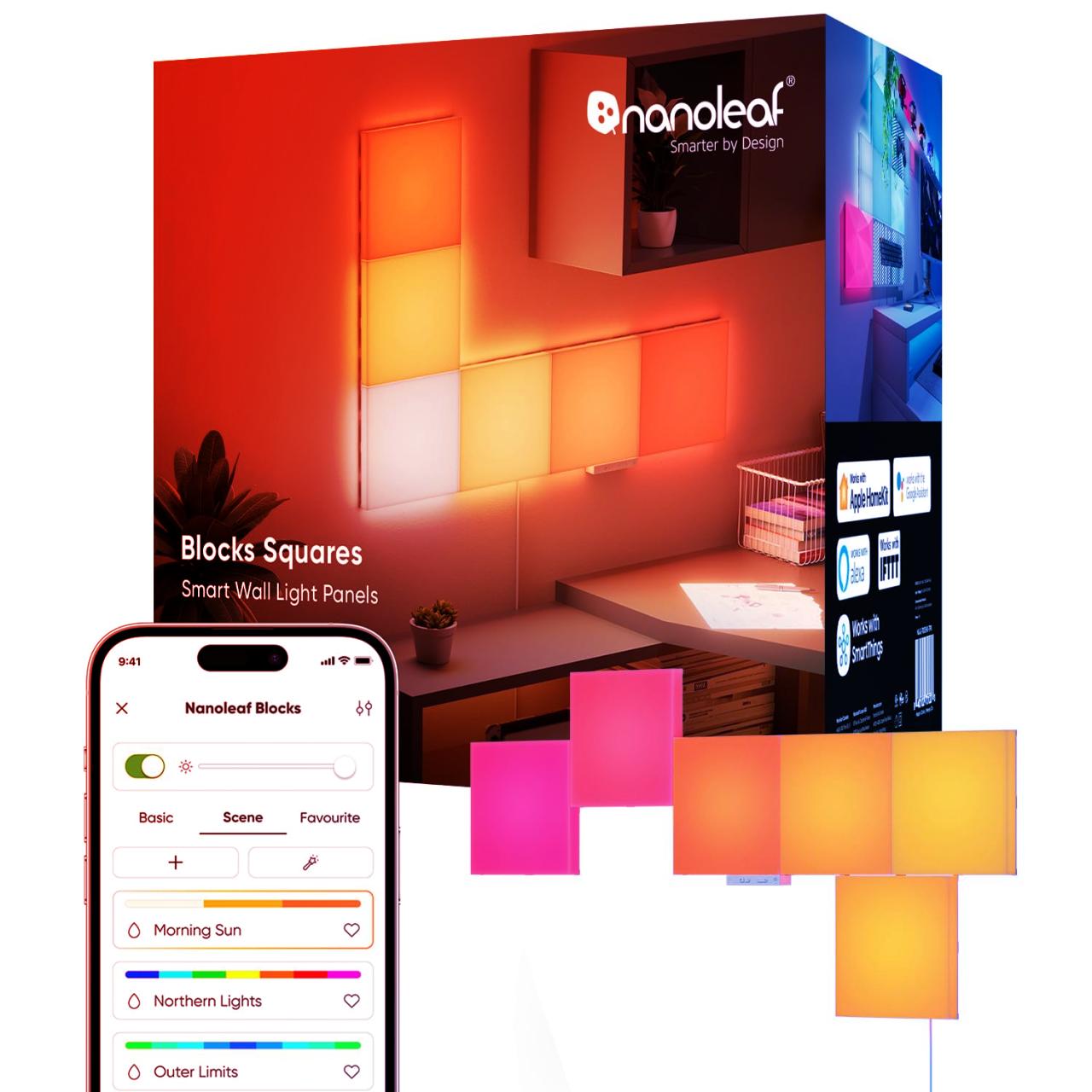 Nanoleaf Blocks: Fényjáték a falon